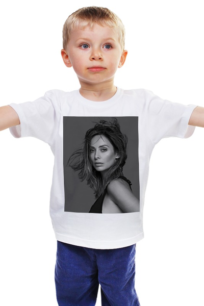 Заказать детскую футболку в Москве. Детская футболка классическая унисекс Natalie Imbruglia от Vladec11 - готовые дизайны и нанесение принтов.