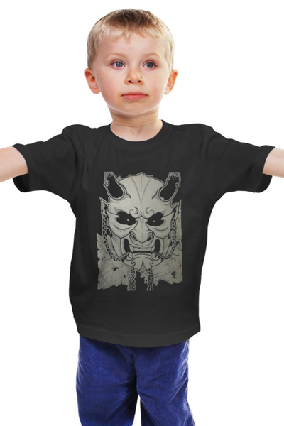 Заказать детскую футболку в Москве. Детская футболка классическая унисекс Hannya Horimouja от sve - готовые дизайны и нанесение принтов.