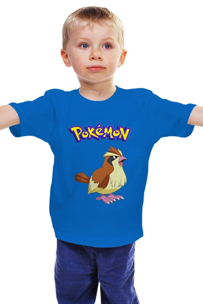 Заказать детскую футболку в Москве. Детская футболка классическая унисекс PoKeMon Pidgey от EDJEY  - готовые дизайны и нанесение принтов.