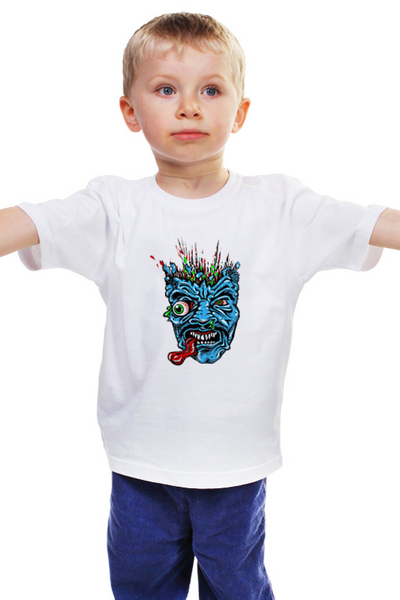 Заказать детскую футболку в Москве. Детская футболка классическая унисекс Взрыв мозга от ПРИНТЫ ПЕЧАТЬ  - готовые дизайны и нанесение принтов.