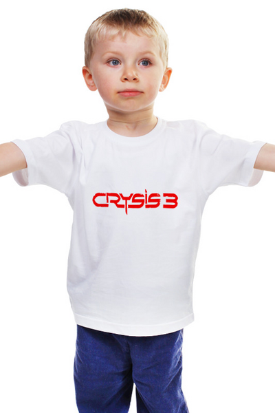Заказать детскую футболку в Москве. Детская футболка классическая унисекс Crysis 3 от THE_NISE  - готовые дизайны и нанесение принтов.