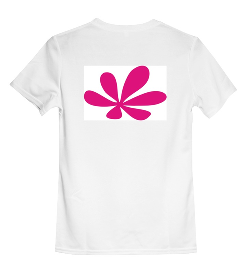 Заказать детскую футболку в Москве. Детская футболка классическая унисекс розовые цветы от nikol - готовые дизайны и нанесение принтов.