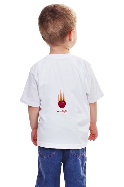Заказать детскую футболку в Москве. Детская футболка классическая унисекс Ньютон от science - готовые дизайны и нанесение принтов.