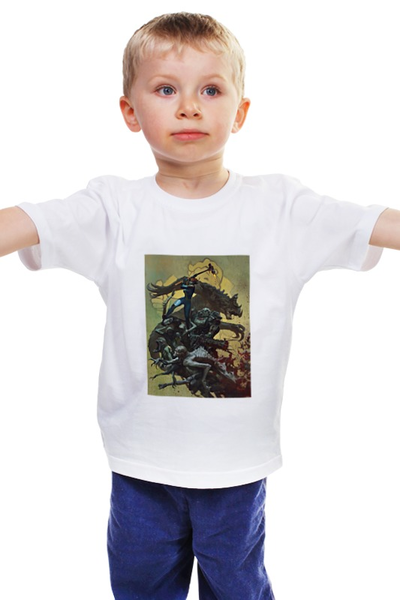 Заказать детскую футболку в Москве. Детская футболка классическая унисекс Fallout 4 от priceless - готовые дизайны и нанесение принтов.