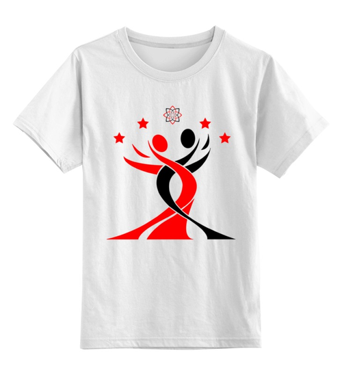 Заказать детскую футболку в Москве. Детская футболка классическая унисекс Lotos Large Logo от Сергей Белозёров - готовые дизайны и нанесение принтов.