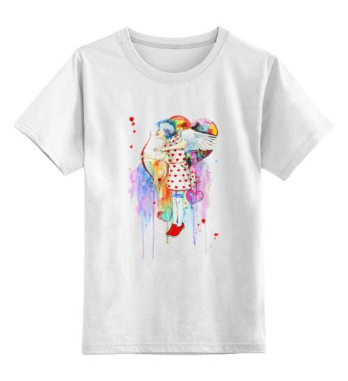 Заказать детскую футболку в Москве. Детская футболка классическая унисекс Ангелы бывают разные:)     от Savara - готовые дизайны и нанесение принтов.