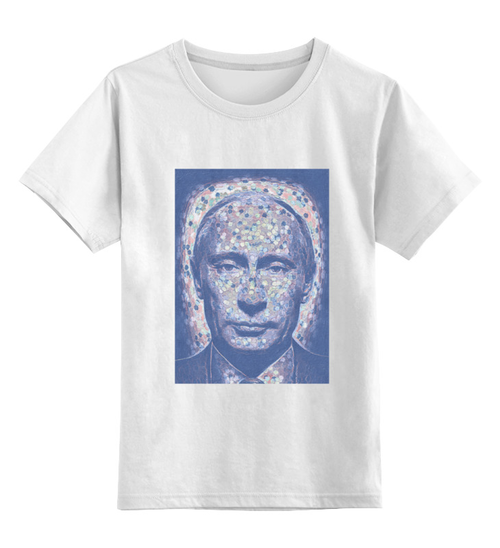 Заказать детскую футболку в Москве. Детская футболка классическая унисекс The Icon от Just kidding - готовые дизайны и нанесение принтов.