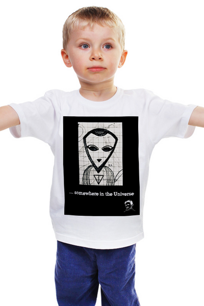 Заказать детскую футболку в Москве. Детская футболка классическая унисекс RA Tesla от Anna - готовые дизайны и нанесение принтов.