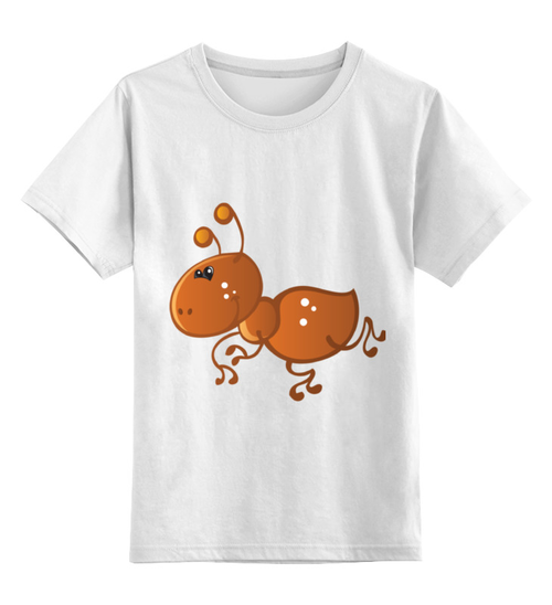 Заказать детскую футболку в Москве. Детская футболка классическая унисекс Муравей от Татьяна - готовые дизайны и нанесение принтов.