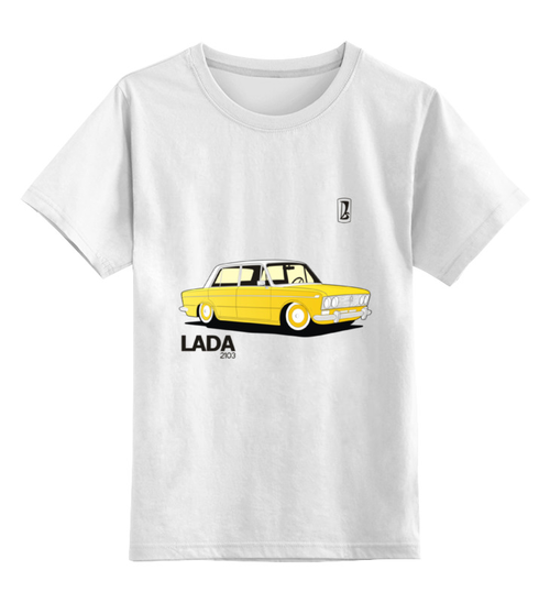 Заказать детскую футболку в Москве. Детская футболка классическая унисекс Retro Ride от zeroone - готовые дизайны и нанесение принтов.