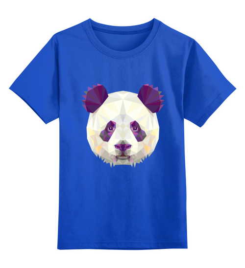 Заказать детскую футболку в Москве. Детская футболка классическая унисекс Панда от trend - готовые дизайны и нанесение принтов.