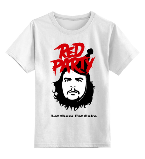 Заказать детскую футболку в Москве. Детская футболка классическая унисекс Che Guevara  от Leichenwagen - готовые дизайны и нанесение принтов.