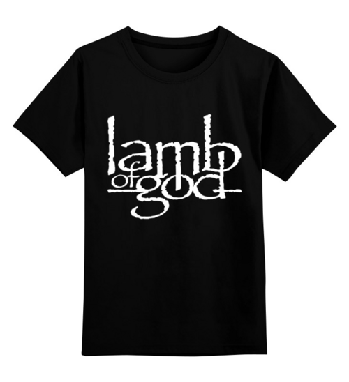 Заказать детскую футболку в Москве. Детская футболка классическая унисекс Lamb of God от whisperingofsnake  - готовые дизайны и нанесение принтов.
