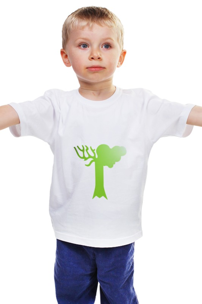 Заказать детскую футболку в Москве. Детская футболка классическая унисекс Школа Изменения от Елисей Куксин - готовые дизайны и нанесение принтов.