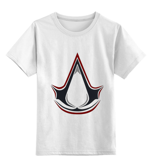 Заказать детскую футболку в Москве. Детская футболка классическая унисекс Assassin's Creed от sheverdin - готовые дизайны и нанесение принтов.