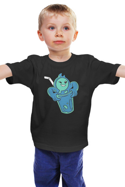 Заказать детскую футболку в Москве. Детская футболка классическая унисекс Пузырь от PrintGamer  - готовые дизайны и нанесение принтов.