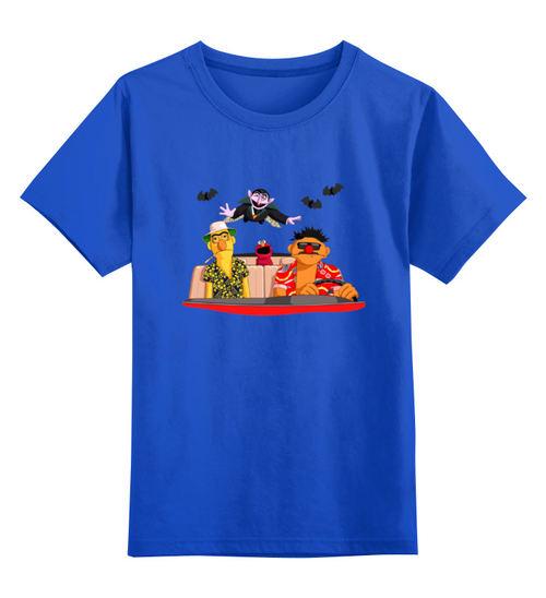 Заказать детскую футболку в Москве. Детская футболка классическая унисекс Дракула от ПРИНТЫ ПЕЧАТЬ  - готовые дизайны и нанесение принтов.
