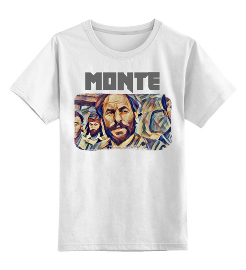 Заказать детскую футболку в Москве. Детская футболка классическая унисекс Монте Мелконян от ar_lev - готовые дизайны и нанесение принтов.