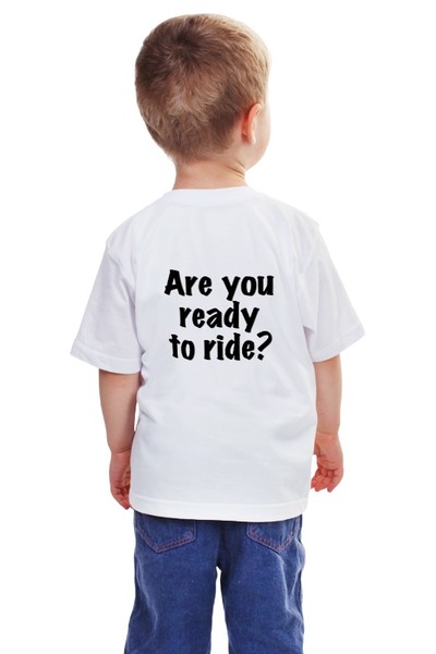 Заказать детскую футболку в Москве. Детская футболка классическая унисекс А ты готов катать?  от Гелла Карбова - готовые дизайны и нанесение принтов.