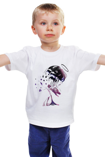 Заказать детскую футболку в Москве. Детская футболка классическая унисекс Распад от Дана Столыпина - готовые дизайны и нанесение принтов.