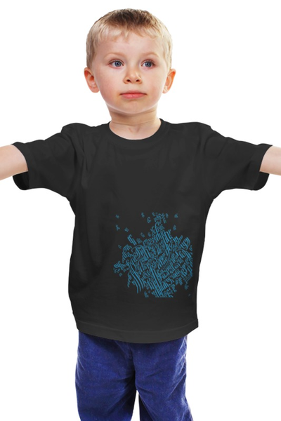 Заказать детскую футболку в Москве. Детская футболка классическая унисекс Орнамент от Margarita Nia - готовые дизайны и нанесение принтов.