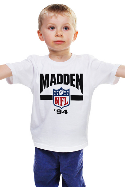 Заказать детскую футболку в Москве. Детская футболка классическая унисекс MADDEN от robus - готовые дизайны и нанесение принтов.