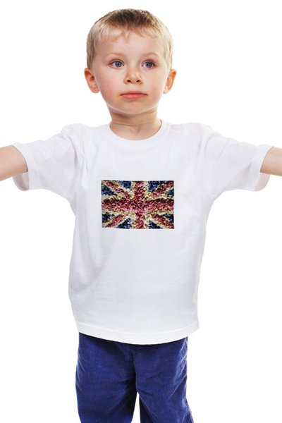 Заказать детскую футболку в Москве. Детская футболка классическая унисекс Великобритания  от cherdantcev - готовые дизайны и нанесение принтов.