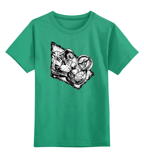 Заказать детскую футболку в Москве. Детская футболка классическая унисекс GYM - SPORT от торгаш - готовые дизайны и нанесение принтов.