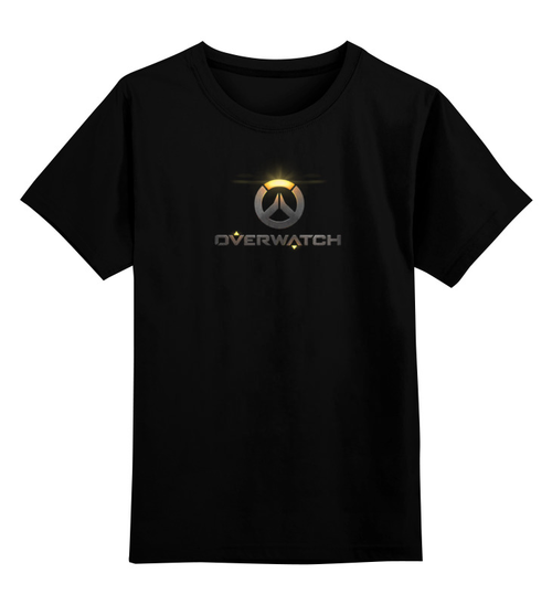 Заказать детскую футболку в Москве. Детская футболка классическая унисекс Overwatch  от cherdantcev - готовые дизайны и нанесение принтов.