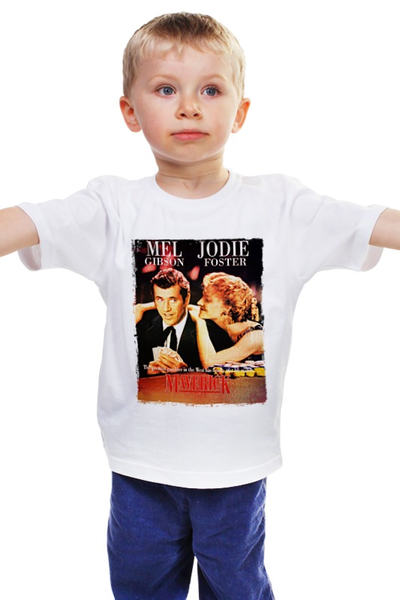 Заказать детскую футболку в Москве. Детская футболка классическая унисекс Мэверик от bordo - готовые дизайны и нанесение принтов.