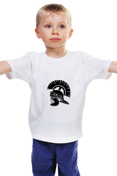 Заказать детскую футболку в Москве. Детская футболка классическая унисекс Римлянин от YellowCloverShop - готовые дизайны и нанесение принтов.