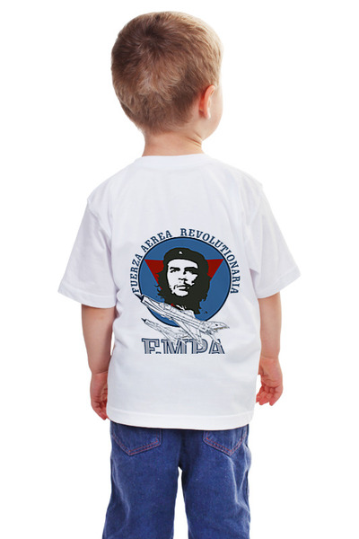Заказать детскую футболку в Москве. Детская футболка классическая унисекс Школа военных летчиков (Куба) от Рустам Юсупов - готовые дизайны и нанесение принтов.