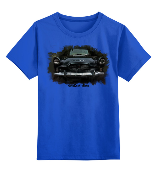 Заказать детскую футболку в Москве. Детская футболка классическая унисекс Автомобиль от NataKoch  - готовые дизайны и нанесение принтов.