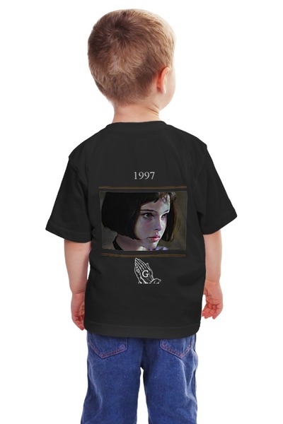 Заказать детскую футболку в Москве. Детская футболка классическая унисекс GORILLA-1997 от olezhka.lustin@mail.ru - готовые дизайны и нанесение принтов.