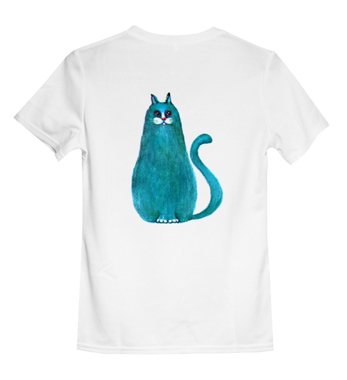 Заказать детскую футболку в Москве. Детская футболка классическая унисекс Два кота от Светлана Бочкарева - готовые дизайны и нанесение принтов.
