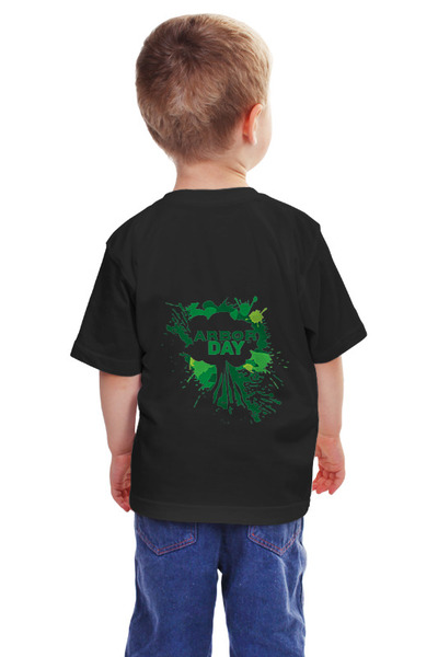 Заказать детскую футболку в Москве. Детская футболка классическая унисекс Arbor day от IrinkaArt  - готовые дизайны и нанесение принтов.