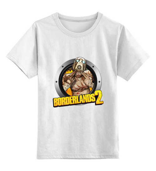 Заказать детскую футболку в Москве. Детская футболка классическая унисекс Borderlands 2 от THE_NISE  - готовые дизайны и нанесение принтов.