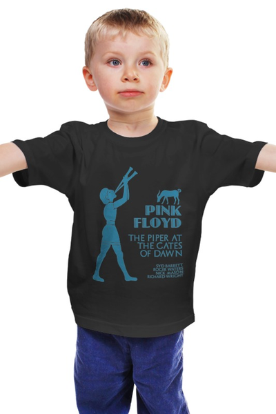 Заказать детскую футболку в Москве. Детская футболка классическая унисекс Pink Floyd - The Piper at the Gates of Dawn от BeliySlon - готовые дизайны и нанесение принтов.