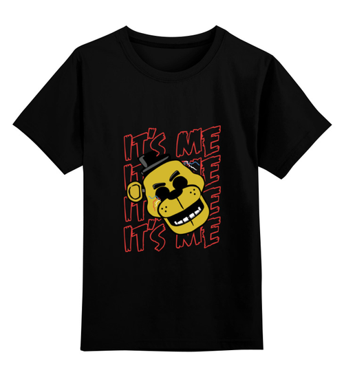 Заказать детскую футболку в Москве. Детская футболка классическая унисекс Five Nights at Freddy’s  от cherdantcev - готовые дизайны и нанесение принтов.