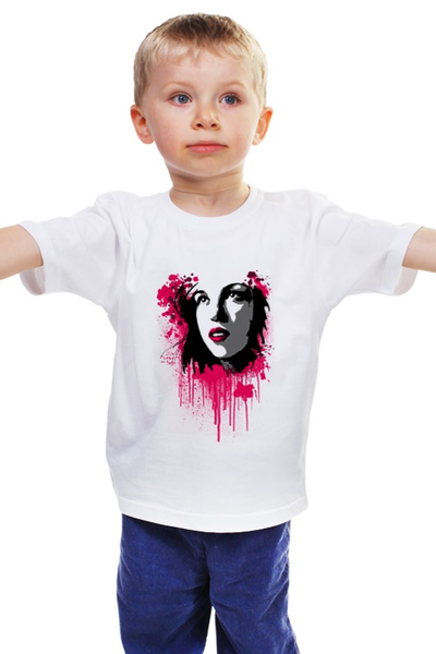 Заказать детскую футболку в Москве. Детская футболка классическая унисекс Dame un beso от natashashark - готовые дизайны и нанесение принтов.
