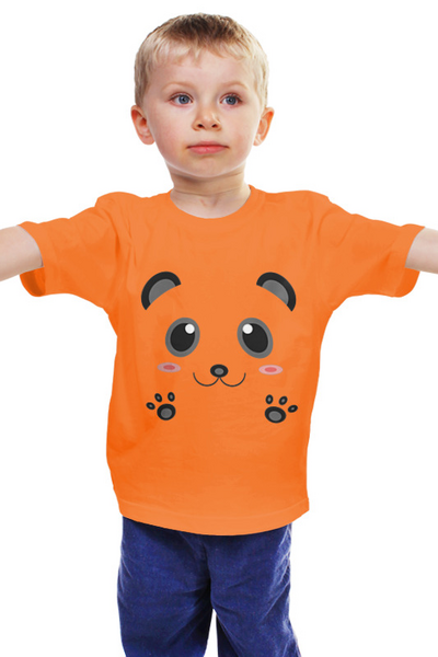 Заказать детскую футболку в Москве. Детская футболка классическая унисекс мишка от queen  - готовые дизайны и нанесение принтов.