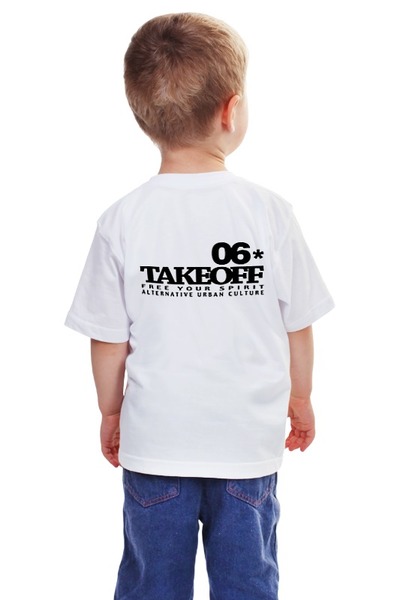 Заказать детскую футболку в Москве. Детская футболка классическая унисекс 06*TAKEOFF от balden - готовые дизайны и нанесение принтов.