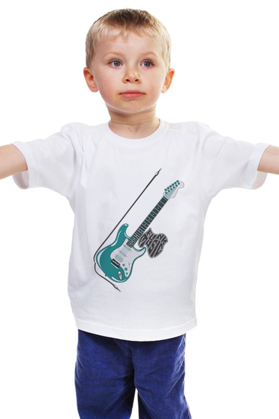 Заказать детскую футболку в Москве. Детская футболка классическая унисекс Funk music от valezar - готовые дизайны и нанесение принтов.