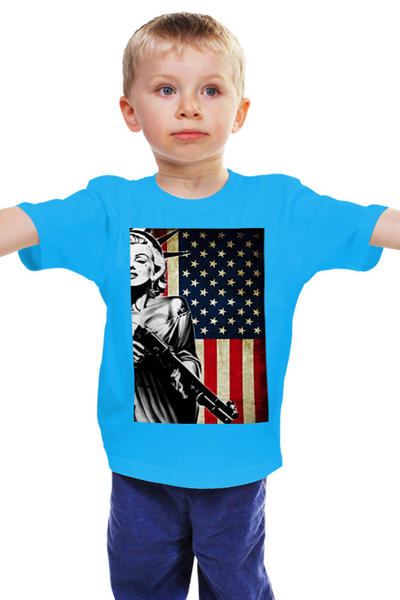 Заказать детскую футболку в Москве. Детская футболка классическая унисекс beck №1 от koshey - готовые дизайны и нанесение принтов.