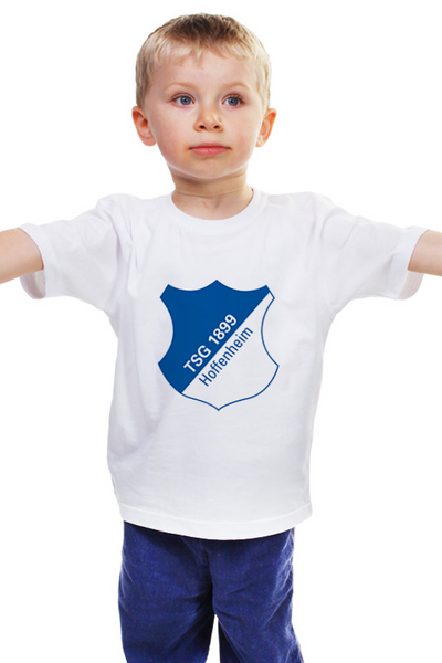 Заказать детскую футболку в Москве. Детская футболка классическая унисекс Hoffenheim от THE_NISE  - готовые дизайны и нанесение принтов.