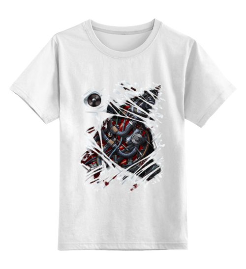 Заказать детскую футболку в Москве. Детская футболка классическая унисекс Телло от Polilog - готовые дизайны и нанесение принтов.