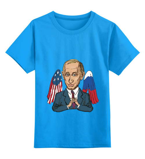 Заказать детскую футболку в Москве. Детская футболка классическая унисекс Mr President от ladygaga - готовые дизайны и нанесение принтов.