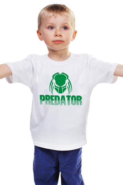 Заказать детскую футболку в Москве. Детская футболка классическая унисекс ☢PREDATOR☢ от balden - готовые дизайны и нанесение принтов.