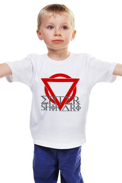 Заказать детскую футболку в Москве. Детская футболка классическая унисекс Enter Shikari от sargon24 - готовые дизайны и нанесение принтов.