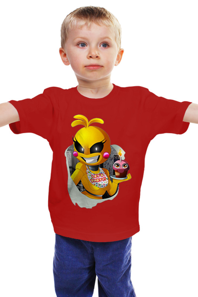Заказать детскую футболку в Москве. Детская футболка классическая унисекс ЧИКА  от queen  - готовые дизайны и нанесение принтов.